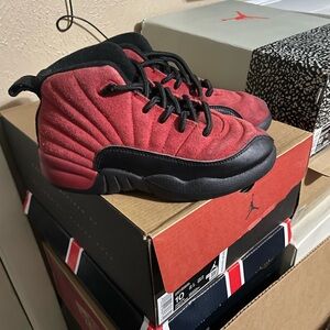 Jordan Kids Sneakers Red and Black